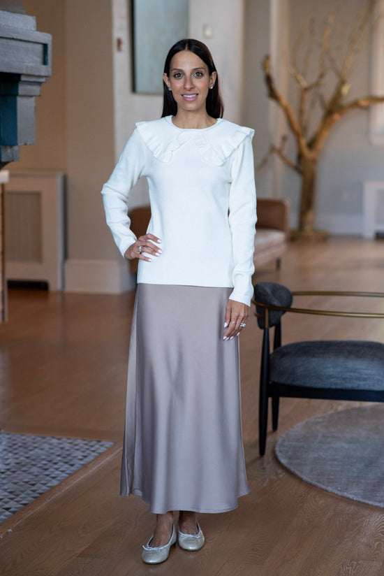 COLLARED SWEATER (IVORY)