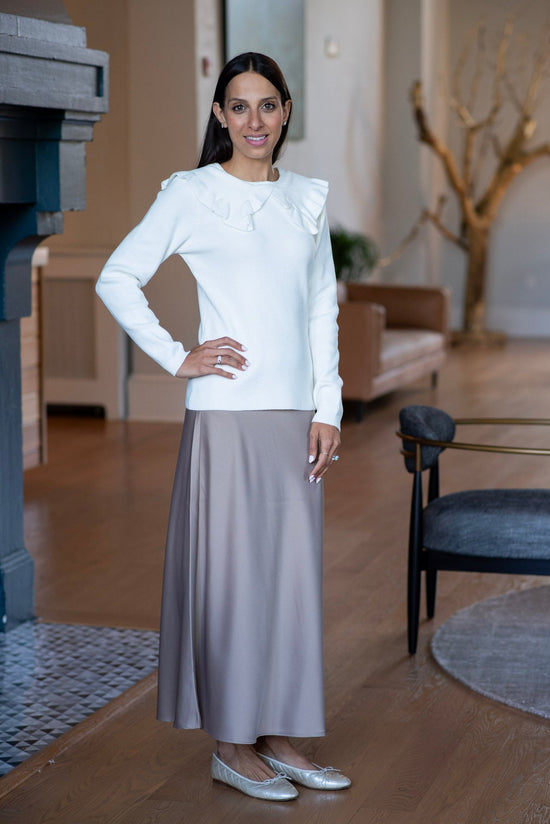 COLLARED SWEATER (IVORY)