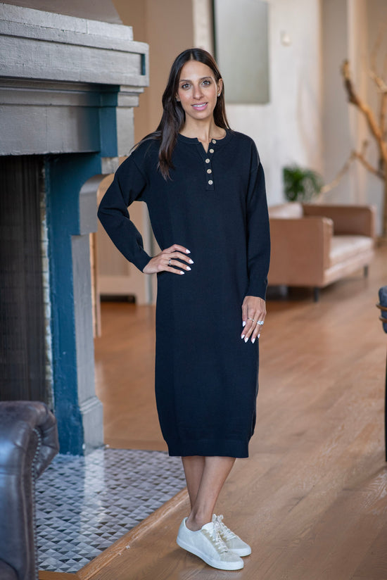 DEBORAH DRESS (BLACK)