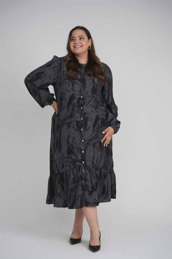 HAILEY DRESS (BLACK SMOKE)