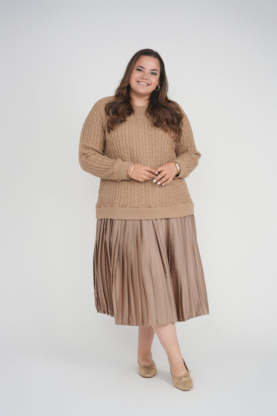 CAMILLE DRESS (KHAKI)