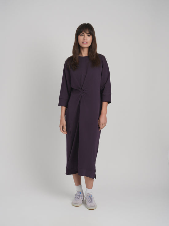 MILA DRESS (PLUM)