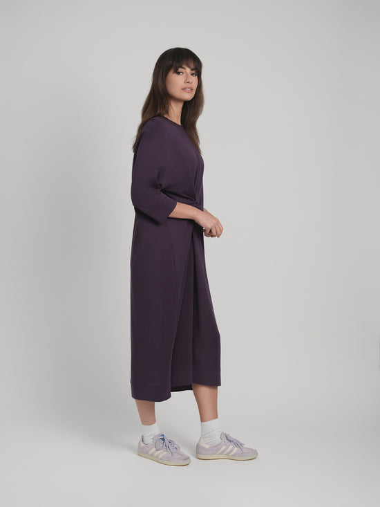 MILA DRESS (PLUM)