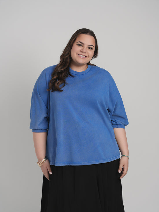 BATWING TOP (ROYAL)