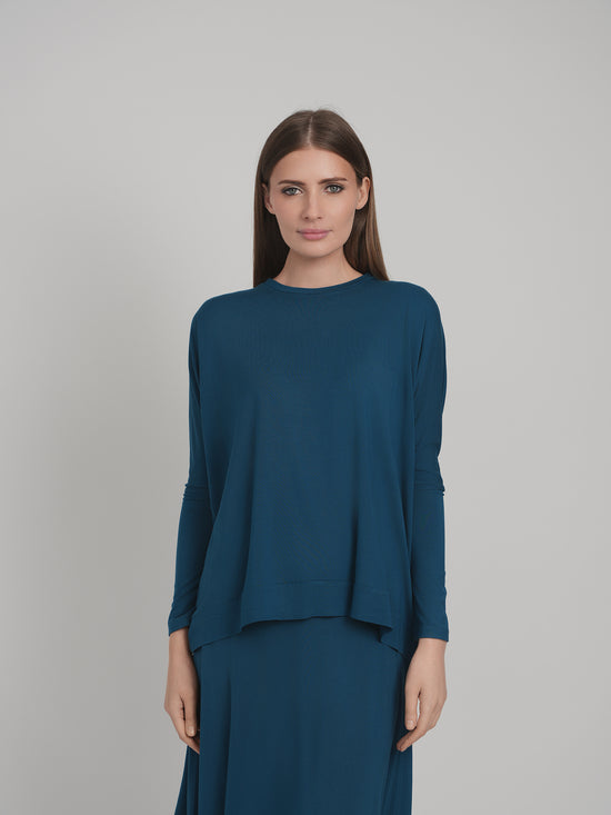 MODAL SKYE TOP (TEAL)