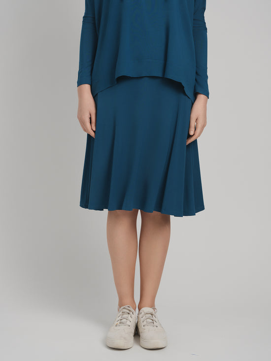 MODAL SKYE SKIRT (TEAL)