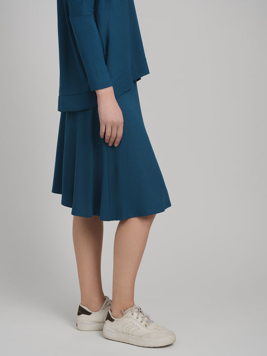MODAL SKYE SKIRT (TEAL)