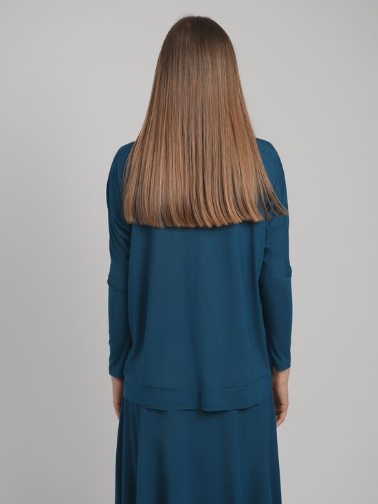 MODAL SKYE TOP (TEAL)