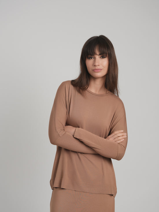 MODAL SKYE TOP (CAMEL)