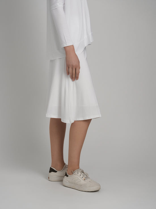 MODAL SKYE SKIRT (WHITE)