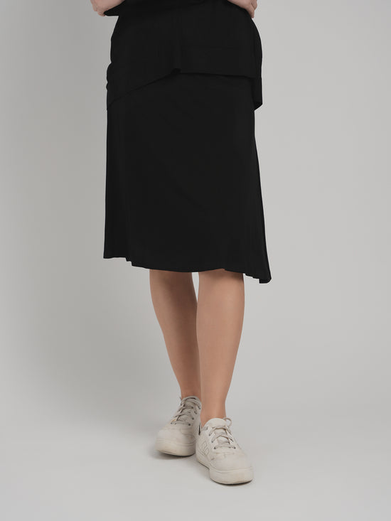 MODAL SKYE SKIRT (BLACK)