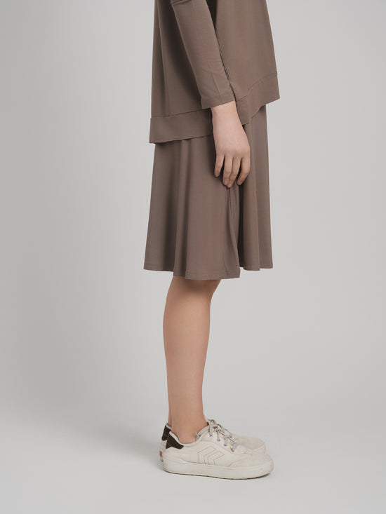 MODAL SKYE SKIRT (SMOKEY)