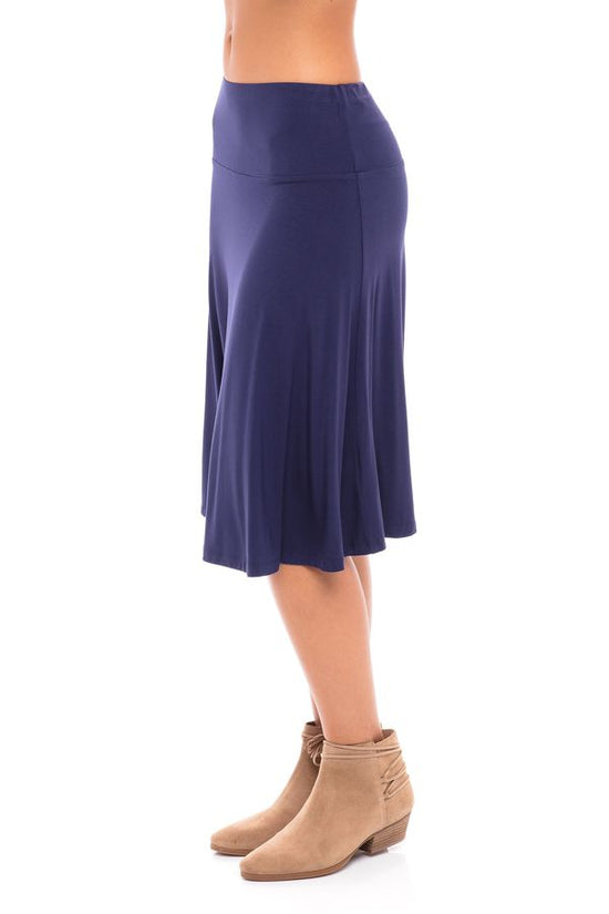 MODAL SKYE SKIRT (NAVY)