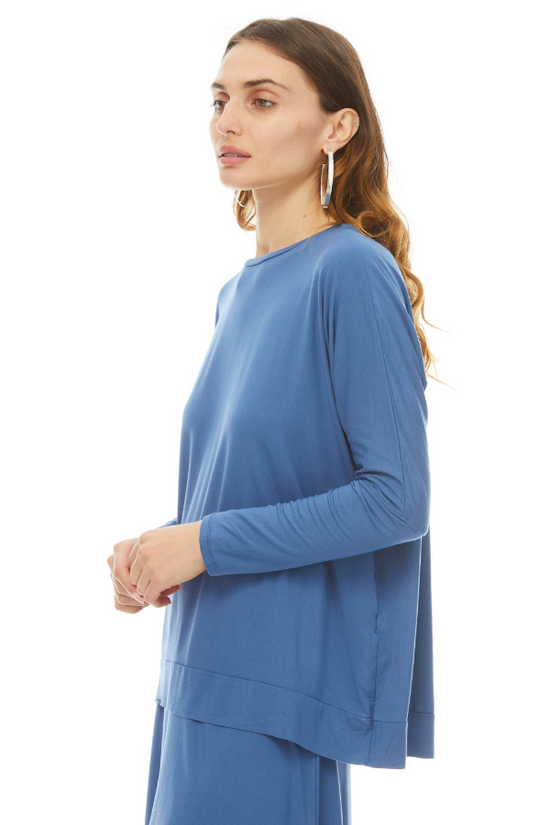 MODAL SKYE TOP (SLATE)