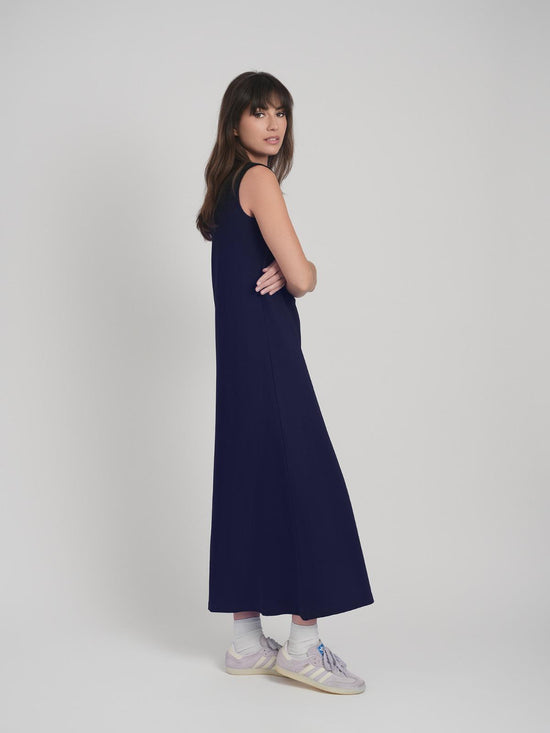 TANK MAXI DRESS (NAVY)