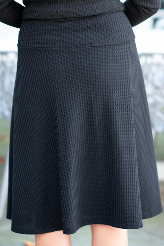 SKYE WAFFLE SKIRT