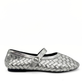 Rena Woven Mary Janes