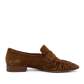 York Ruched Suede Loafers