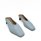 Junie Heeled Leather Mule