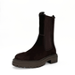 Sherry Nubuck Lugsole Booties (BROWN SUEDE)