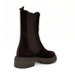 Sherry Nubuck Lugsole Booties (BROWN SUEDE)