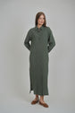 MAXI GAUZE SHIRT DRESS
