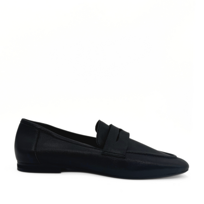 Roxy Leather Loafers (BLACK)