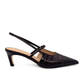 Connie Embossed Crocodile Heels