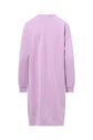 ACID WASH SWEATSHIRT DRESS (PURPLE)