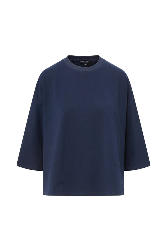 BOXY TEE (NAVY)