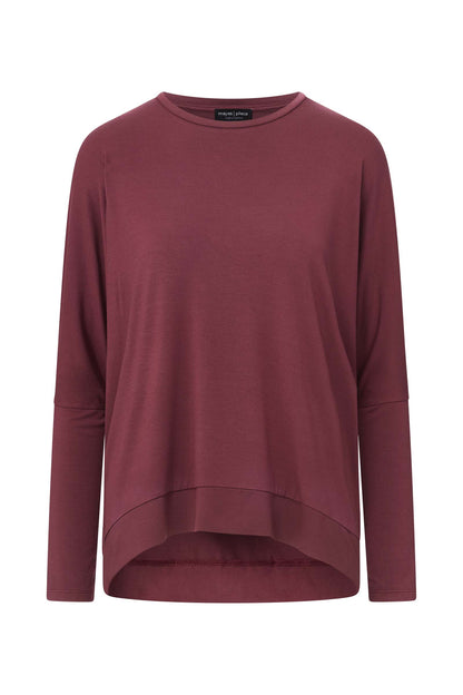 MODAL SKYE TOP (MERLOT)