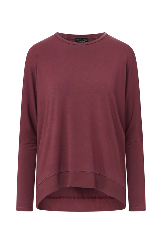 MODAL SKYE TOP (MERLOT)