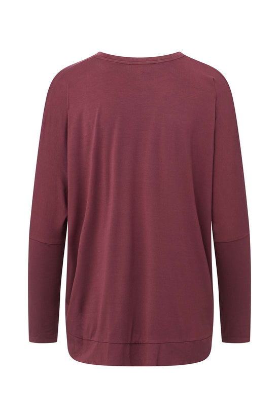 MODAL SKYE TOP (MERLOT)