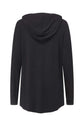 MODAL DRAPED HOODIE (BLACK)