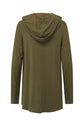 MODAL DRAPED HOODIE (OLIVE)