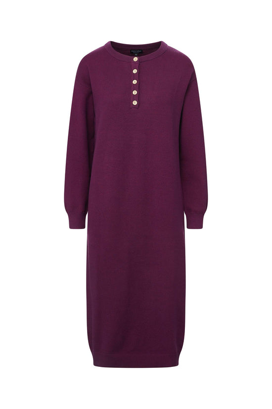 DEBORAH DRESS (PLUM)