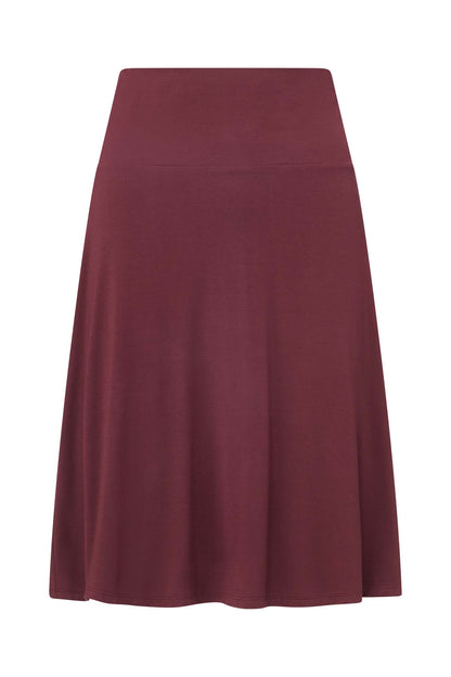 MODAL SKYE SKIRT (MERLOT)