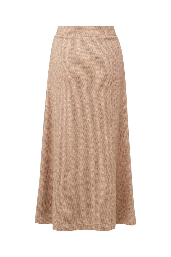 KNIT MIDI SKIRT