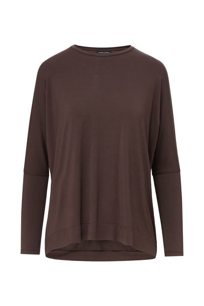 MODAL SKYE TOP (BROWN)