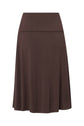 MODAL SKYE SKIRT (BROWN))