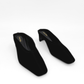 Junie Heeled Suede Mule