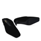 Junie Heeled Suede Mule