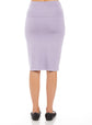 MODAL PENCIL SLIM SKIRT (BALLERINA PINK)