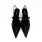 Connie Embossed Crocodile Heels