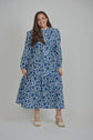RIVA DRESS (BLUE FLORAL)