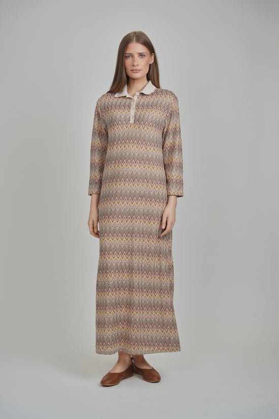 CLEO DRESS (BLUSH TAUPE)