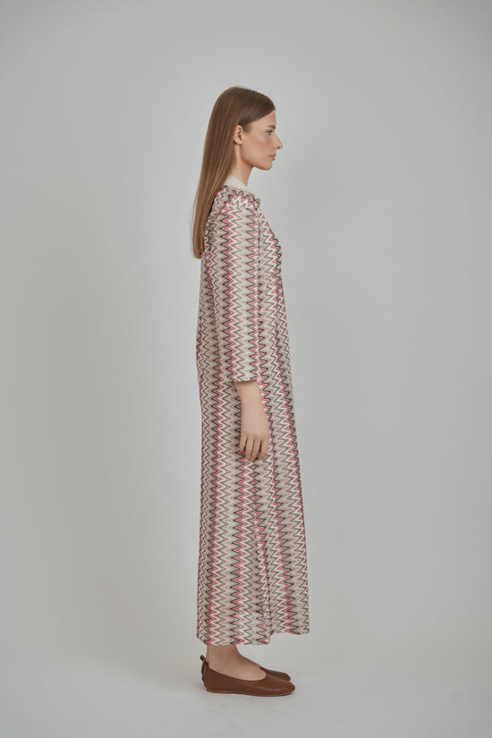 CLEO DRESS (BLUSH TAUPE)