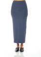 MODAL MIDI SLIM SKIRT (SPACE)