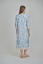 BEACH HOUSE DRESS (BLUE PAISLEY)