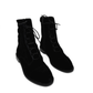 Claude Lace-Up Suede Ankle Boots